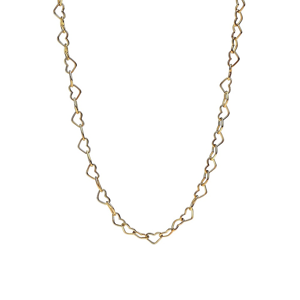 Linx 14k Yellow Gold Filled Tiny Hearts Chain Necklace